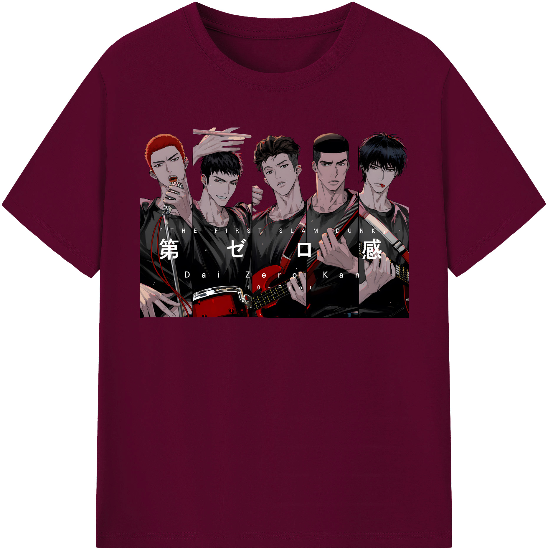 （画像用） SLAM DUNK／スラムダンク レディースカジュアルプリントTシャツ（綿100％）